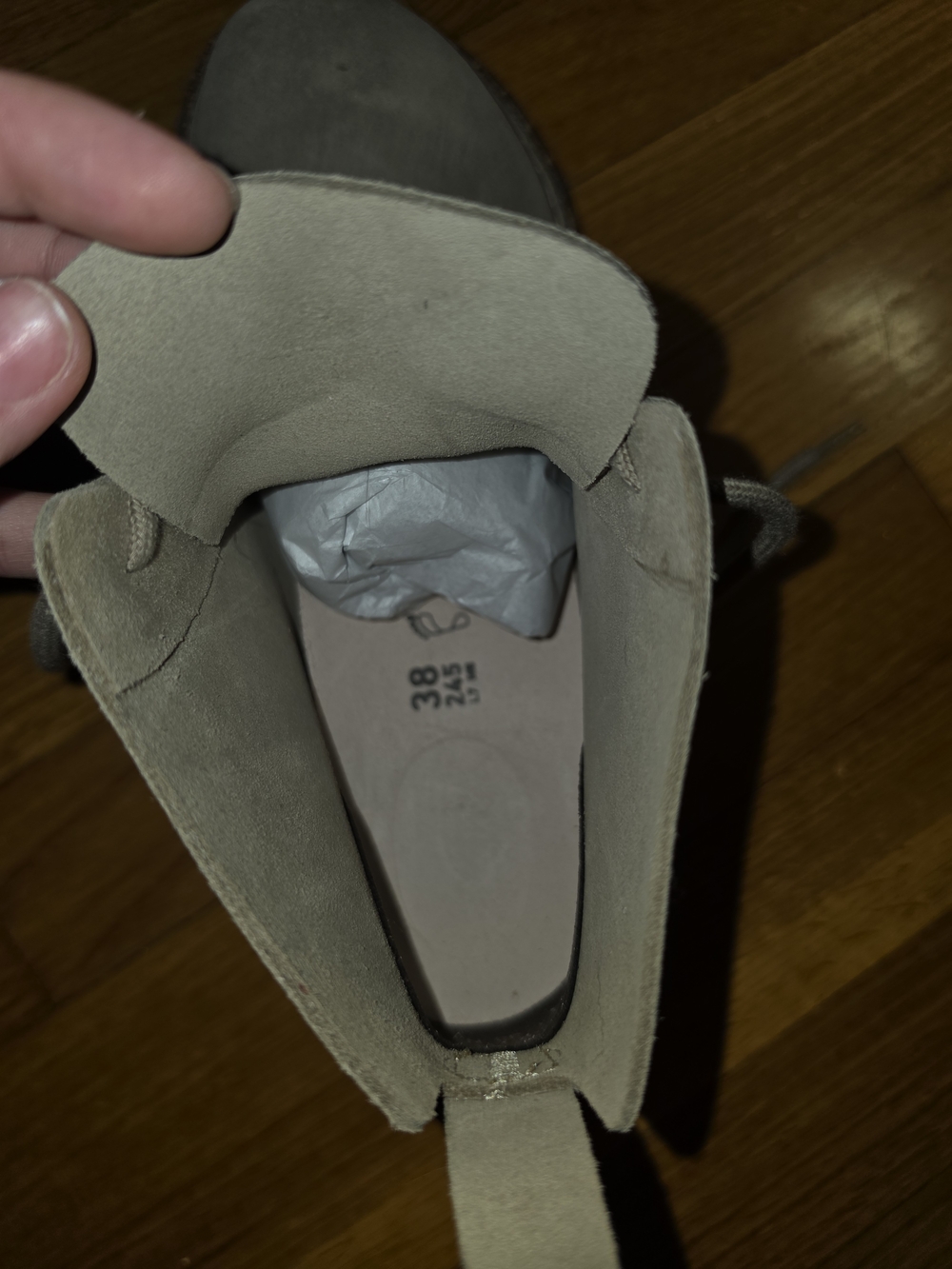 Birkenstock Uppsala Mid Taupe Suede Boots 38 - Picture 5 of 6
